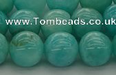 CAM1554 15.5 inches 12mm round natural peru amazonite beads