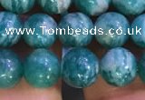 CAM1651 15.5 inches 6mm round Russian amazonite gemstone beads