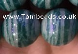 CAM1655 15.5 inches 14mm round Russian amazonite gemstone beads