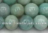 CAM1682 15.5 inches 8mm round natural amazonite beads wholesale