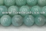 CAM1686 15.5 inches 6mm round natural amazonite beads wholesale