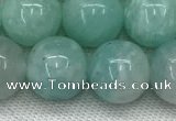 CAM1689 15.5 inches 12mm round natural amazonite beads wholesale