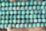 CAM1726 15.5 inches 8mm round amazonite gemstone beads wholesale