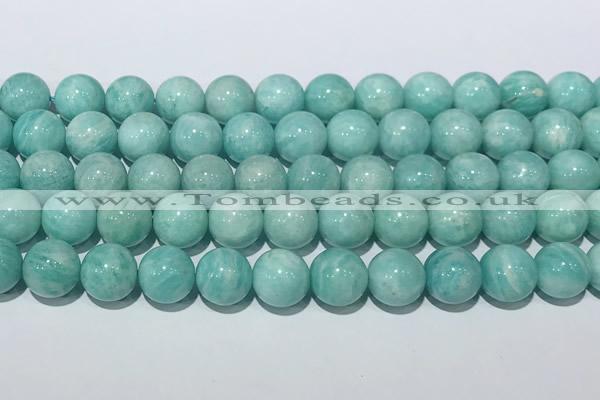 CAM1768 15 inches 10mm round amazonite gemstone beads