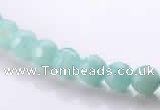 CAM26 faceted round 6mm natural amazonite stone beads wholesale