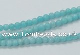 CAM315 15.5 inches 6mm round natural peru amazonite beads wholesale