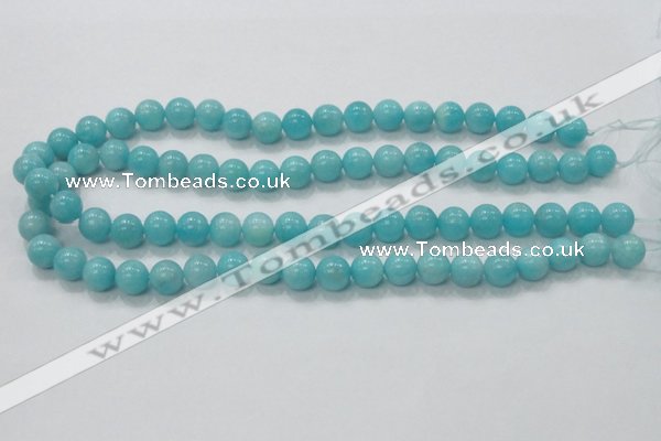 CAM316 15.5 inches 8mm round natural peru amazonite beads wholesale