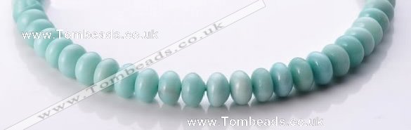 CAM33 rondelle 5*8mm natural amazonite gemstone beads Wholesale