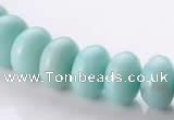 CAM35 natural amazonite 8*12mm rondelle gemstone beads Wholesale