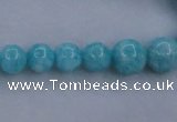 CAM372 15.5 inches 4mm - 10mm round mozambique amazonite beads