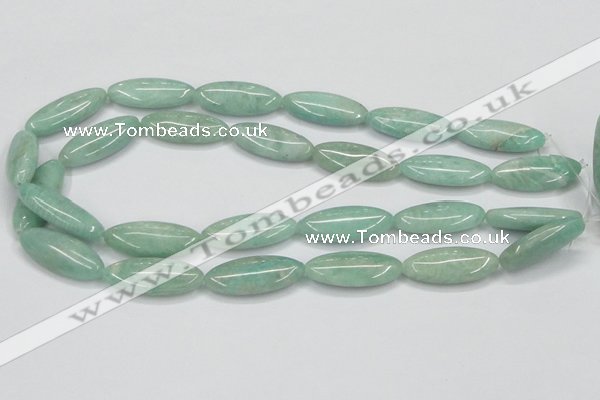 CAM410 15.5 inches 12*30mm horse eye natural russian amazonite beads