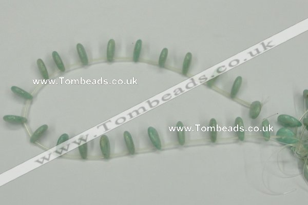 CAM418 15.5 inches flat teardrop 13*18mm natural russian amazonite beads