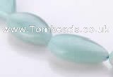 CAM50 flat teardrop natural amazonite 13*22mm beads Wholesale