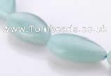 CAM50 flat teardrop natural amazonite 13*22mm beads Wholesale