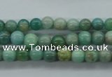 CAM521 15.5 inches 6mm round mexican amazonite gemstone beads