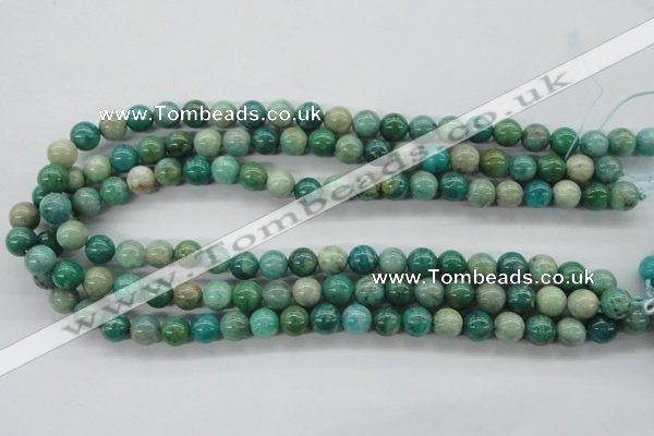 CAM523 15.5 inches 9mm round mexican amazonite gemstone beads