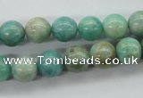 CAM524 15.5 inches 10mm round mexican amazonite gemstone beads