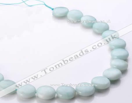 CAM60 coin 16mm natural amazonite gemstone beads Wholesale