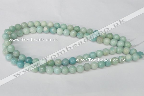 CAM601 15.5 inches 12mm round Chinese amazonite gemstone beads