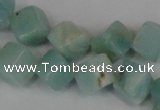 CAM617 15.5 inches 6*6mm cube Chinese amazonite gemstone beads