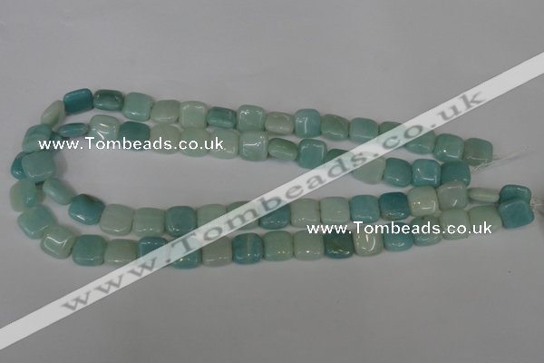 CAM625 15.5 inches 12*12mm square Chinese amazonite gemstone beads