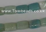 CAM629 15.5 inches 10*14mm rectangle Chinese amazonite gemstone beads