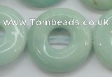 CAM654 15.5 inches 31mm donut amazonite beads wholesale