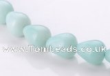 CAM66 8*10mm teardrop natural amazonite gemstone beads Wholesale