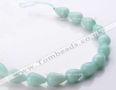 CAM70 18*25mm natural amazonite teardrop beads Wholesale