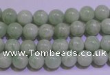 CAM752 15.5 inches 8mm round natural amazonite gemstone beads