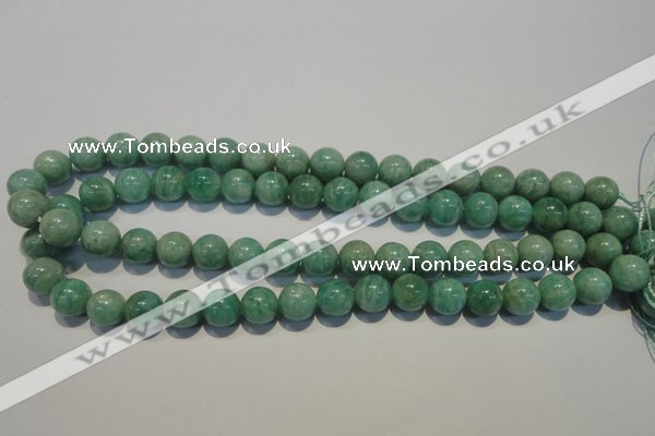 CAM805 15.5 inches 12mm round Brazilian amazonite beads wholesale