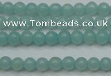 CAM900 15.5 inches 2mm round amazonite gemstone beads wholesale