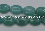 CAM924 15.5 inches 12*16mm oval amazonite gemstone beads wholesale