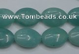 CAM925 15.5 inches 13*18mm oval amazonite gemstone beads wholesale