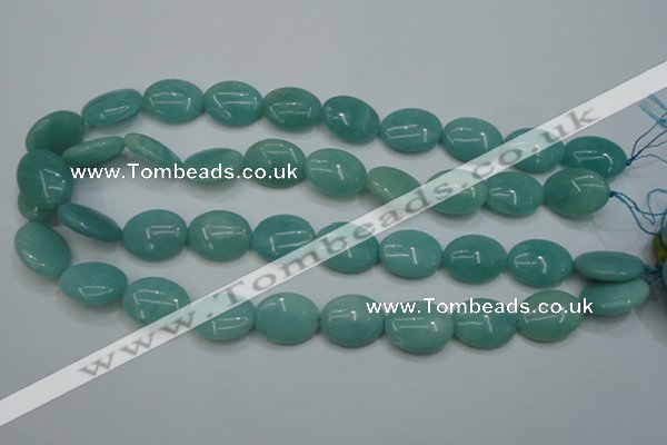 CAM926 15.5 inches 15*20mm oval amazonite gemstone beads wholesale