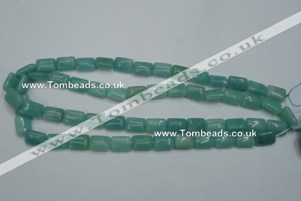 CAM932 15.5 inches 10*14mm rectangle amazonite gemstone beads