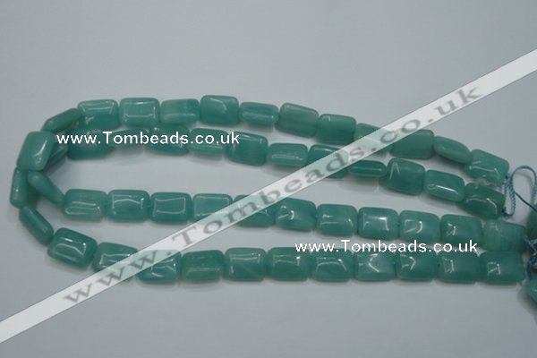 CAM933 15.5 inches 12*16mm rectangle amazonite gemstone beads