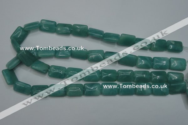 CAM934 15.5 inches 13*18mm rectangle amazonite gemstone beads wholesale