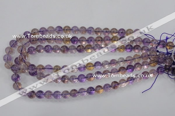 CAN01 15.5 inches 6mm round natural ametrine gemstone beads