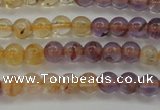 CAN101 15.5 inches 4mm round ametrine beads wholesale