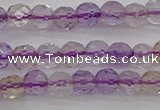 CAN105 15.5 inches 3.5mm faceted round ametrine gemstone beads