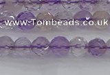 CAN106 15.5 inches 4.5mm faceted round ametrine gemstone beads