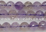 CAN152 15.5 inches 8mm faceted round natural ametrine beads