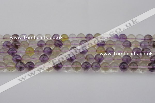 CAN168 15.5 inches 10mm round natural ametrine beads wholesale