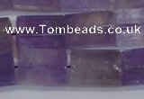 CAN182 15.5 inches 13*18mm faceted tube natural ametrine beads