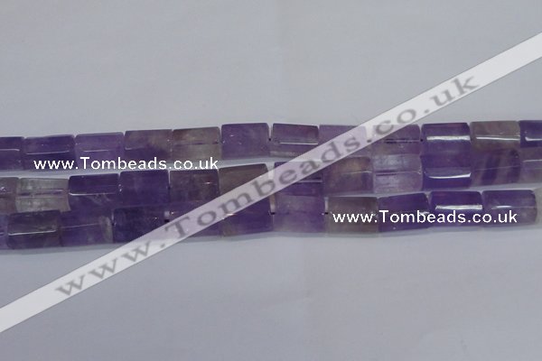 CAN182 15.5 inches 13*18mm faceted tube natural ametrine beads