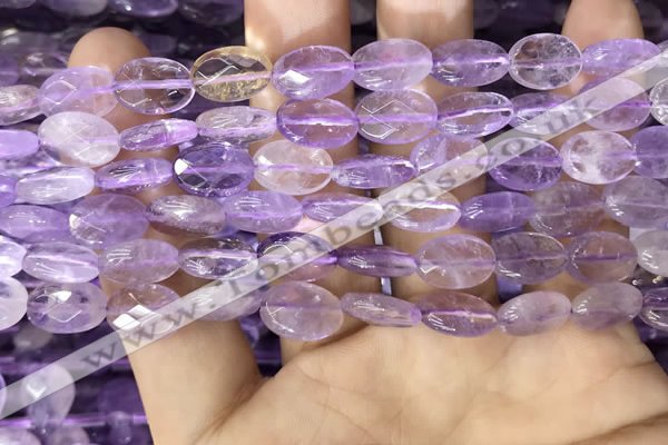 CAN235 15.5 inches 8*12mm faceted oval ametrine beads wholesale