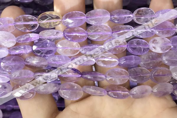 CAN236 15.5 inches 10*14mm faceted oval ametrine beads wholesale