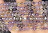 CAN252 15.5 inches 6mm pumpkin ametrine gemstone beads