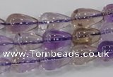 CAN26 15.5 inches 10*14mm teardrop natural ametrine gemstone beads